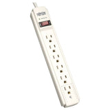 Tripp Lite by Eaton 6-AC Outlet 790-Joules Protect It! Surge Protector Power Strip, 4-Ft. Cord with Straight Plug, TLP604