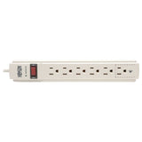 Tripp Lite by Eaton 6-AC Outlet 790-Joules Protect It! Surge Protector Power Strip, 4-Ft. Cord with Straight Plug, TLP604