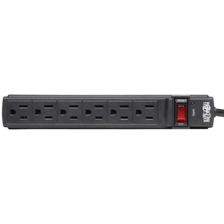 Tripp Lite by Eaton 6-AC Outlet 360-Joules Protect It! Surge Protector Power Strip, 6-Ft. Cord with Straight Plug, TLP6B