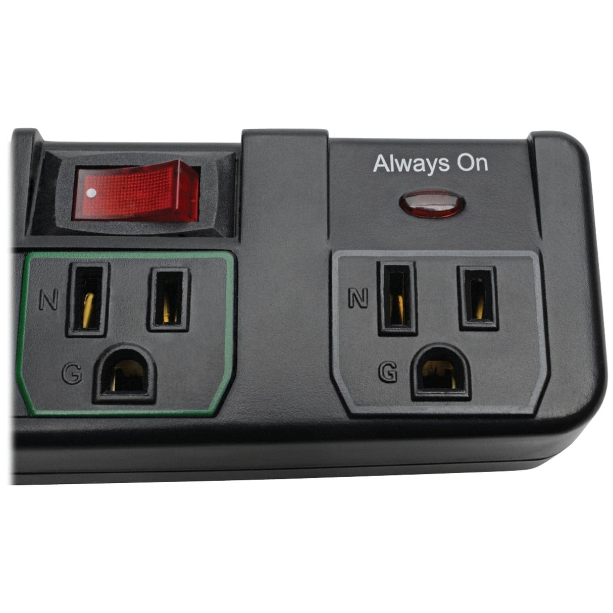 Tripp Lite by Eaton 7-AC Outlet 1080-Joules ECO-Surge Energy-Saving Surge Protector Power Strip, 6-Ft. Cord with Straight Plug, Black
