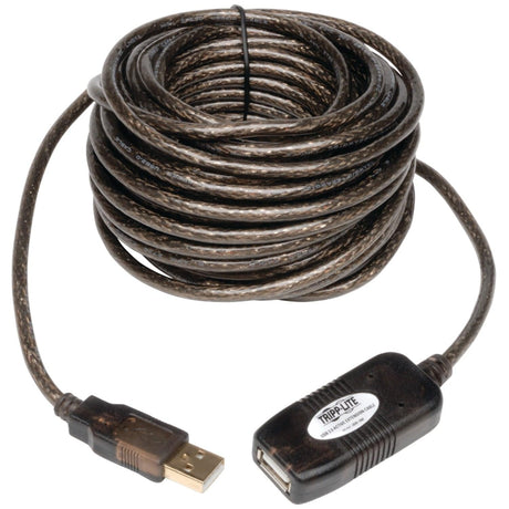 Tripp Lite by Eaton USB 2.0 Active Extension Cable, USB-A Male/Female, 32.8 Ft., U026-10M