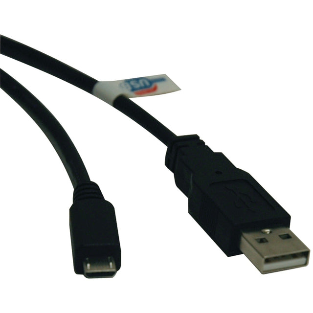 Tripp Lite by Eaton USB 2.0 Cable, A Male/Micro-B Male, Black, 6 Ft.