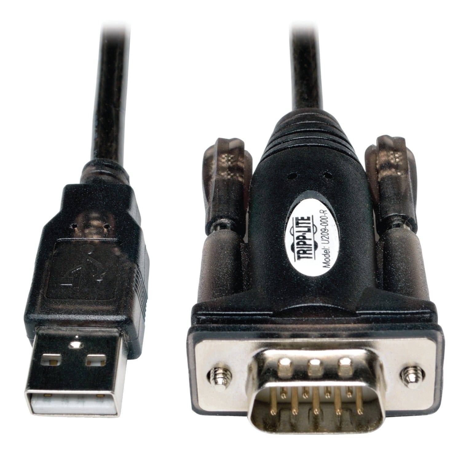 Tripp Lite by Eaton USB A-Male to RS-232 DB9-Male Serial Adapter Cable, 5 Ft.