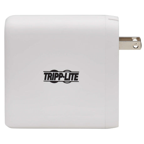 Tripp Lite by Eaton 4-Port 100-Watt PD Compact USB Wall Charger, GaN Technology, White