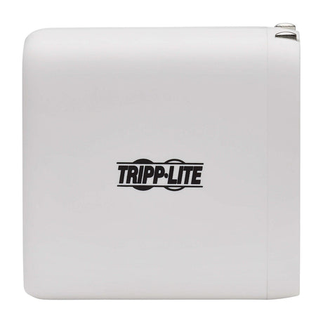 Tripp Lite by Eaton 4-Port 100-Watt PD Compact USB Wall Charger, GaN Technology, White