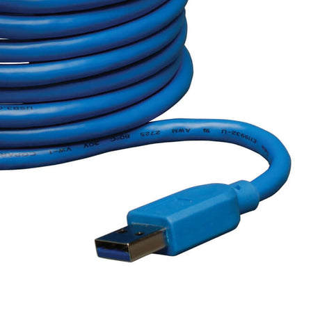 Tripp Lite by Eaton SuperSpeed USB 3.0 Extension Cable, A Male/Female, 10 Ft., Blue, U324-010