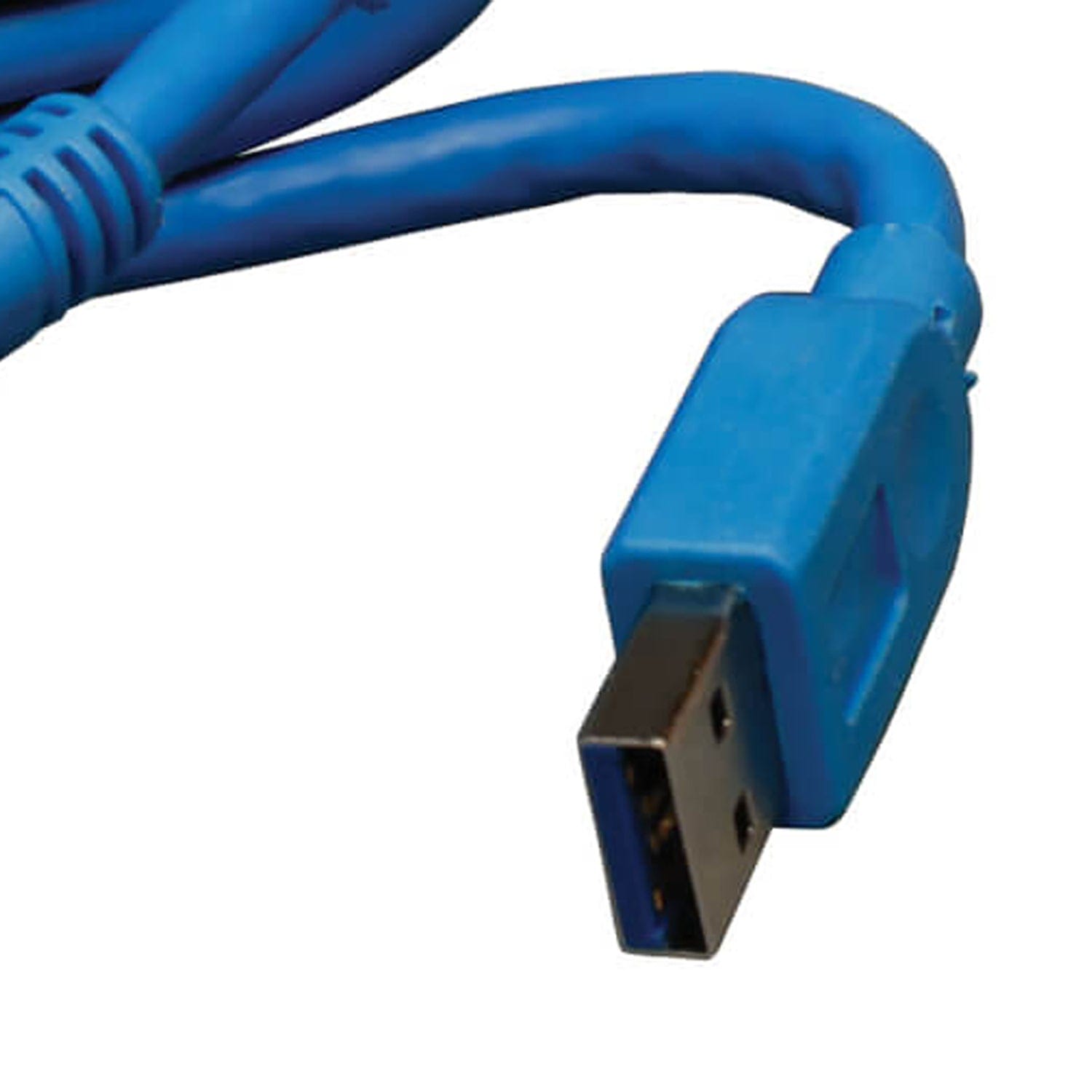 Tripp Lite by Eaton SuperSpeed USB 3.0 Cable, A Male/Micro B Male, 6 Ft., Blue, U326-006