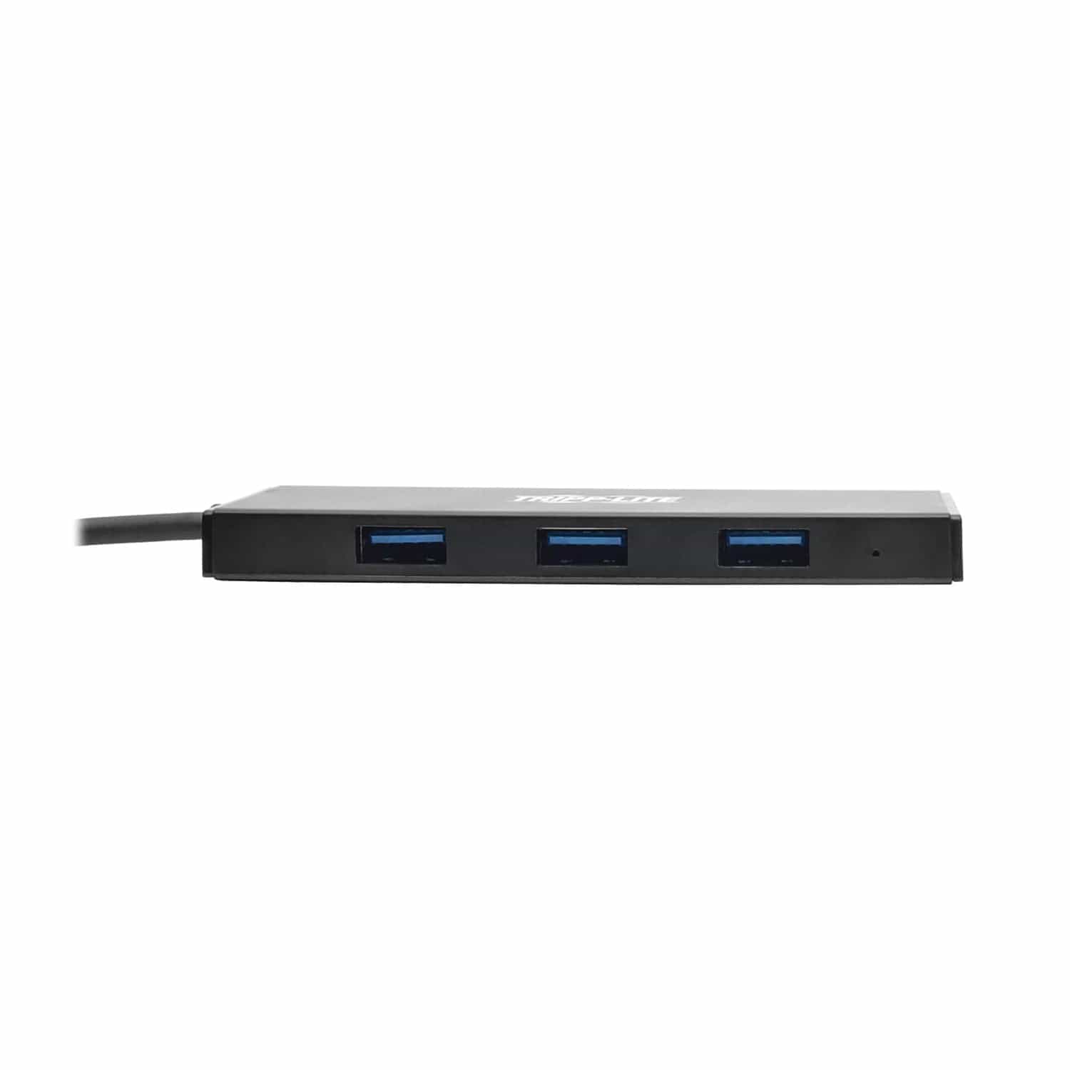 Tripp Lite by Eaton Portable USB 3.0 SuperSpeed 5-Gbps Mini Hub, 4 Ports, Ultra-Slim, U360-004-SLIM