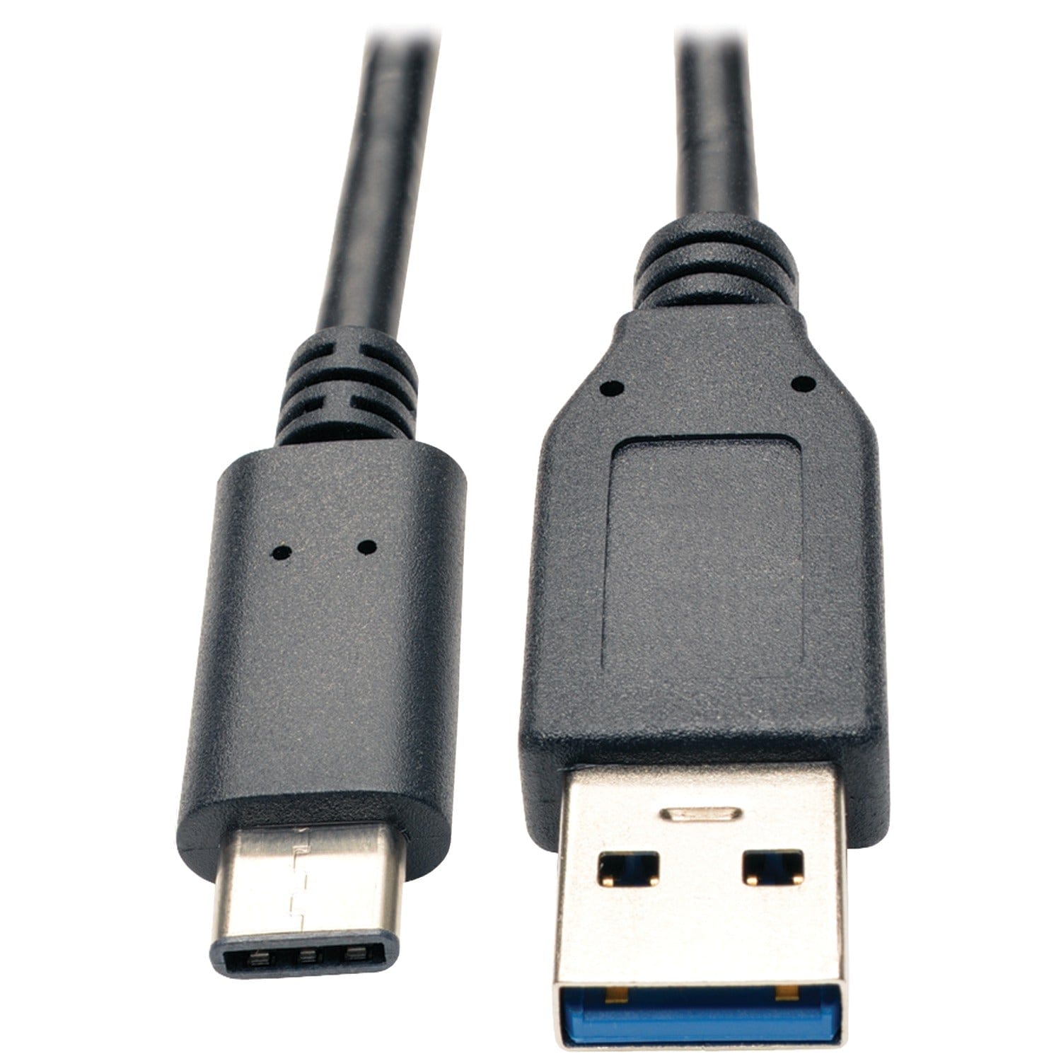 Tripp Lite by Eaton USB-C Male to USB-A Male 3.1 Gen 1 Cable, Thunderbolt 3 Compatible, 3 Ft., U428-003