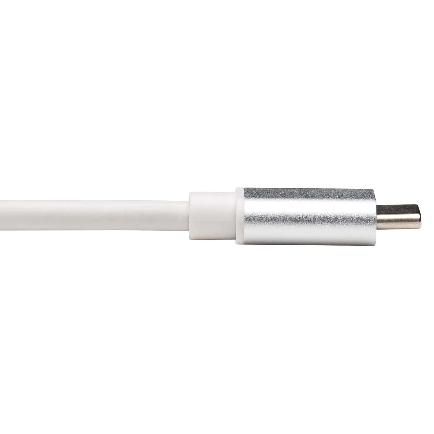 Tripp Lite by Eaton USB-C to 3.5-mm Stereo Audio Adapter, Silver, U437-002