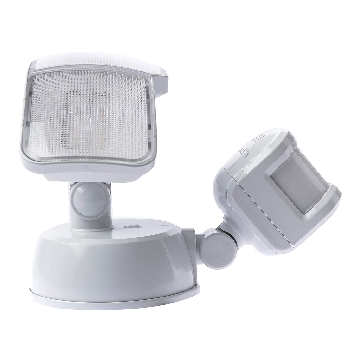 Home Zone Security Smart SMD 3-Light Motion Sensing LED Outdoor Flood Light, 3500 Lumens