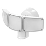 Home Zone Security 3500-Lumen Triple-Head Ultrabright LED Security Light