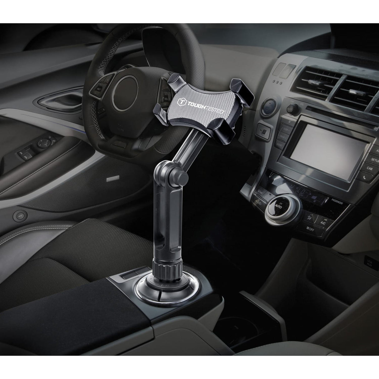 ToughTested Boom Car Cup Mount with Claw Grip Holder