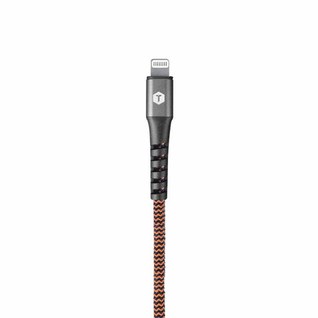 ToughTested Charge and Sync Braided USB Type-A to Lightning Cable, 6 Ft.