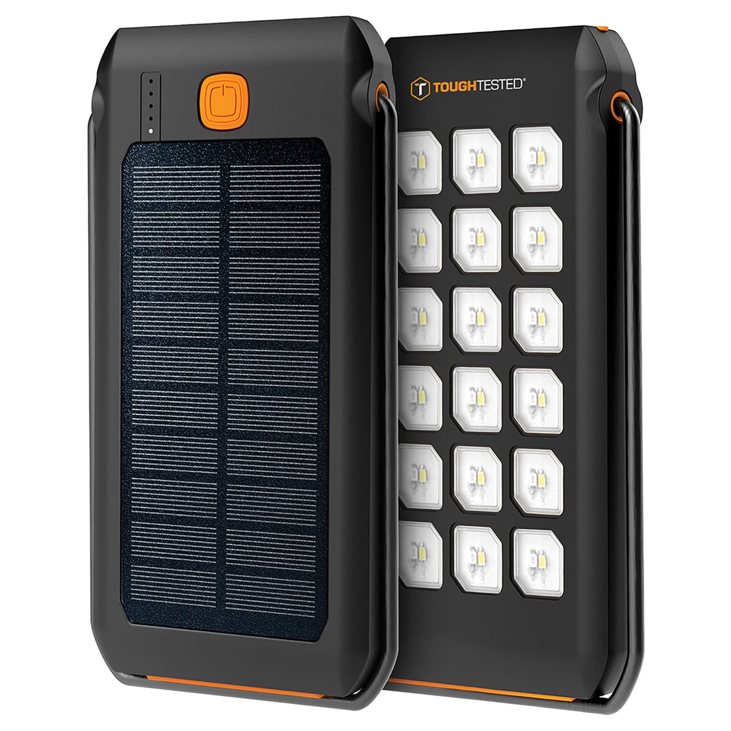 ToughTested Portable Power Pack, 10000-mAh, LED Solar with Light