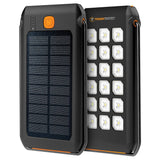 ToughTested Portable Power Pack, 10000-mAh, LED Solar with Light