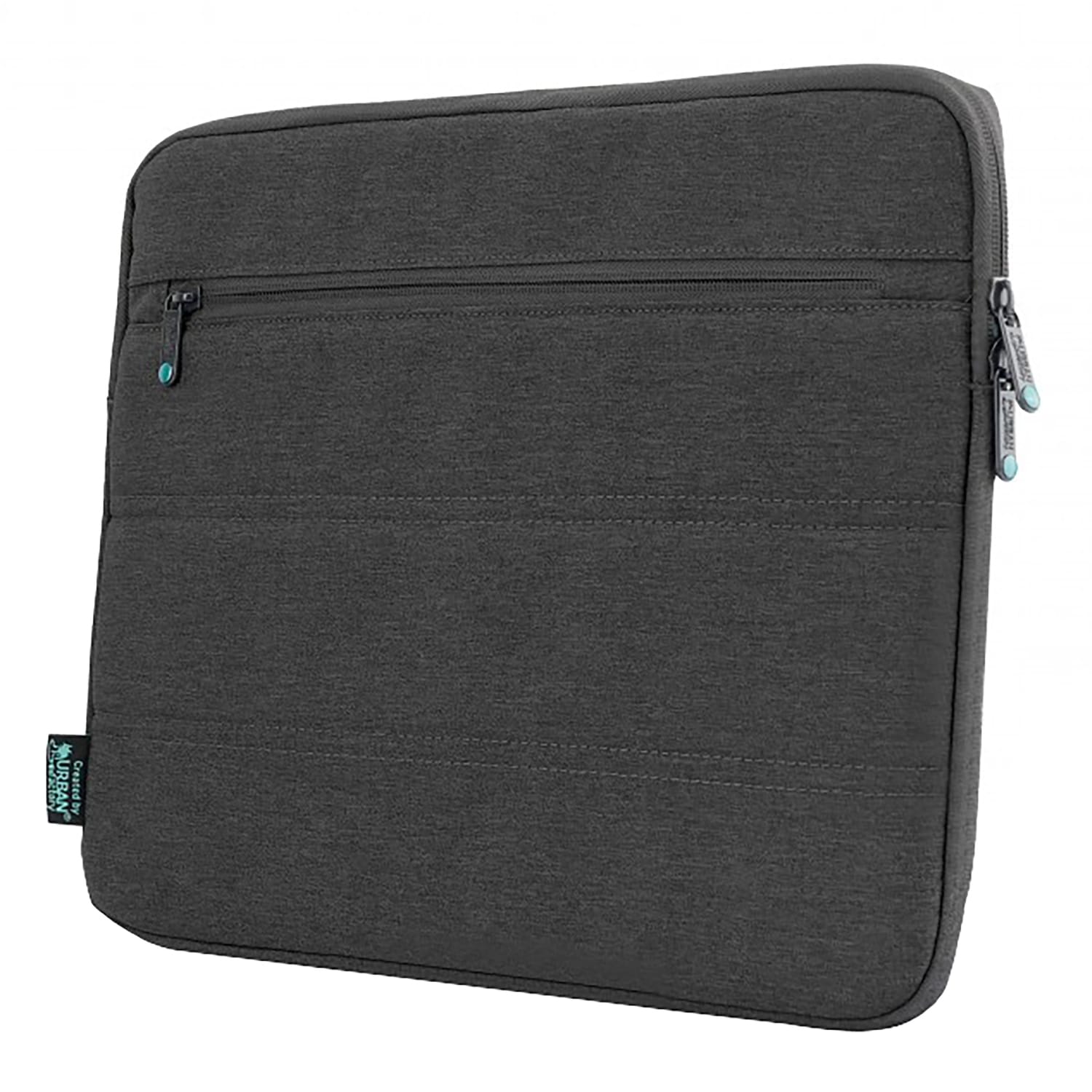 Urban Factory 15/16-In. GREENEE Eco-Friendly Reinforced Notebook Sleeve, Multiple Compartments, 15/16 In.