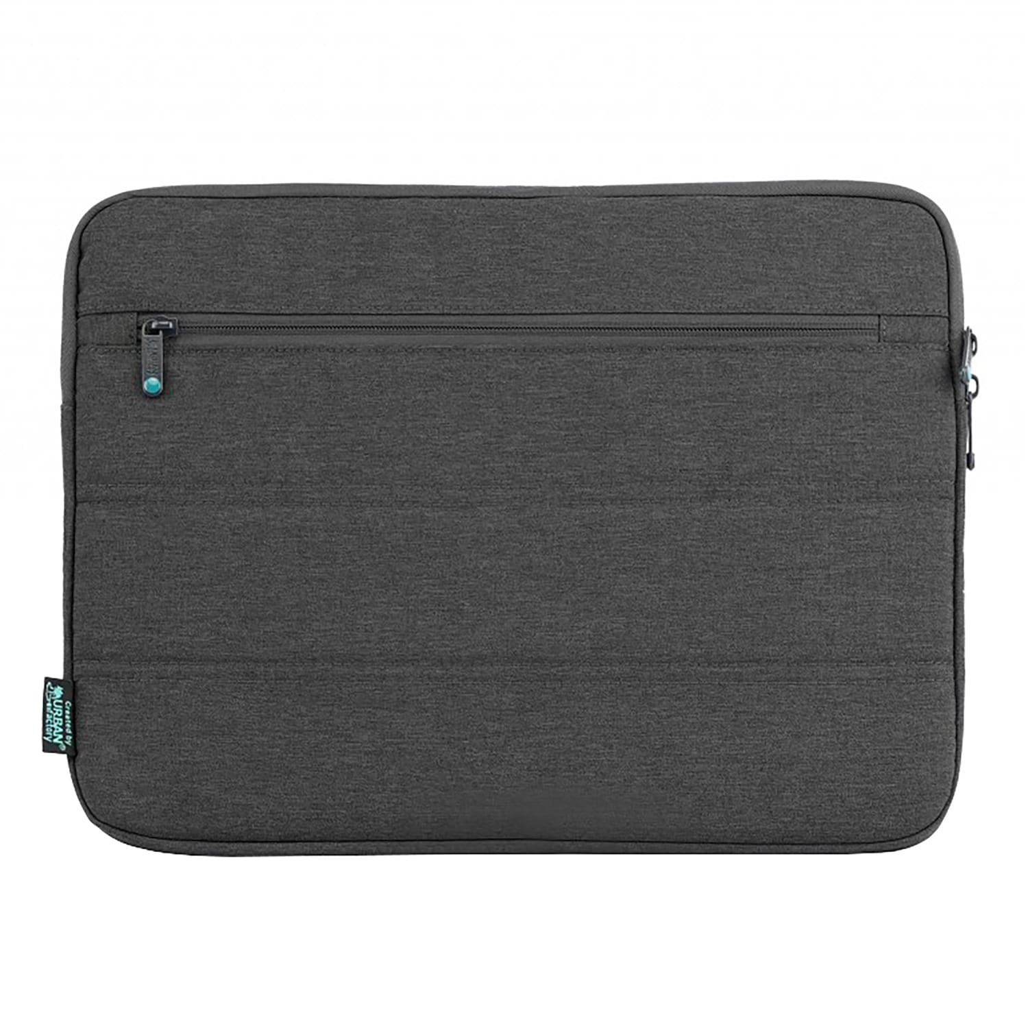 Urban Factory 15/16-In. GREENEE Eco-Friendly Reinforced Notebook Sleeve, Multiple Compartments, 15/16 In.