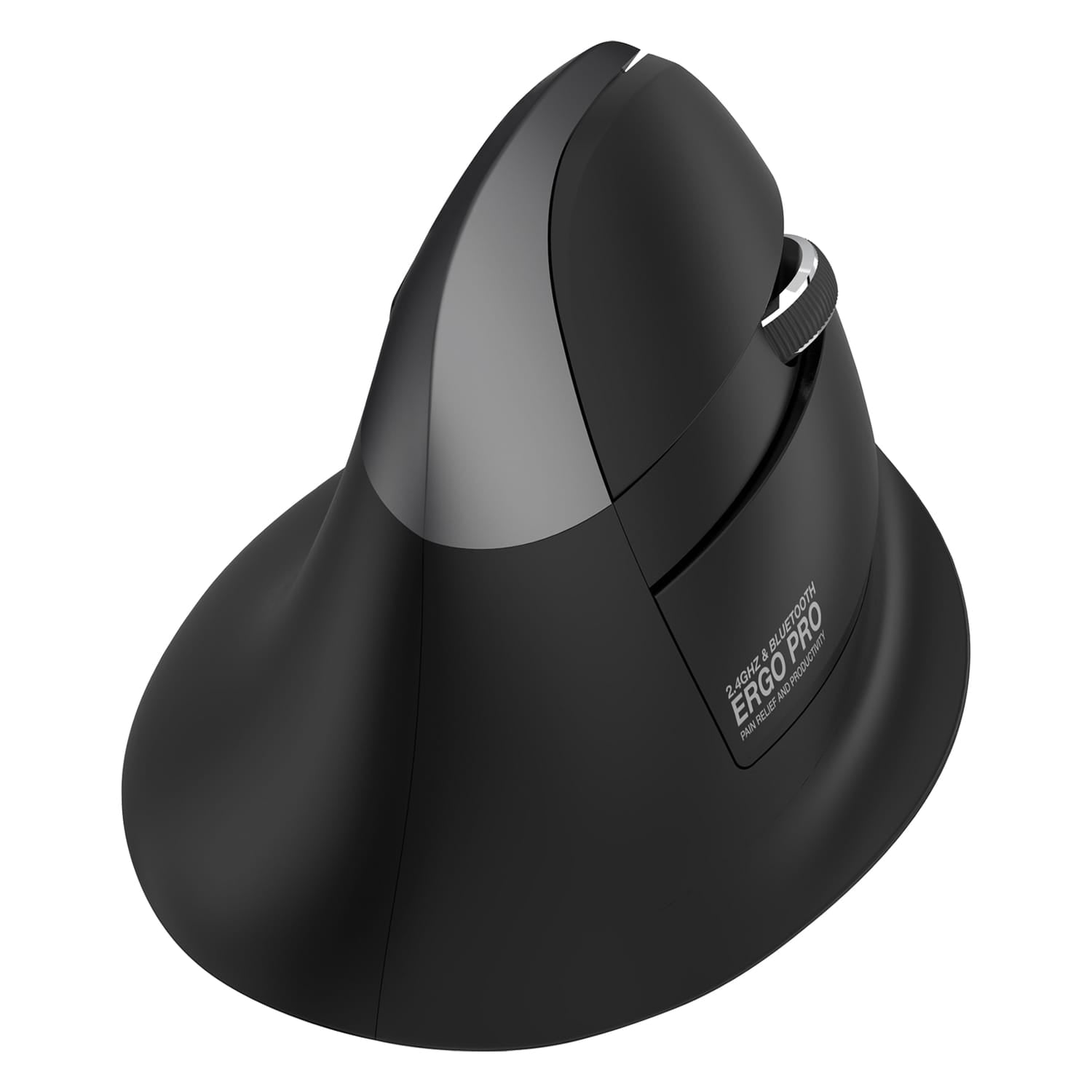 Urban Factory ERGO PRO Bluetooth and Wireless 2.4 GHz Vertical Mouse for Right-Handed Users