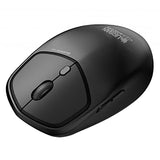 Urban Factory ONLEE COLOR Wireless 1600 DPI Ambidextrous Mouse, 6 Buttons, Bluetooth, Black