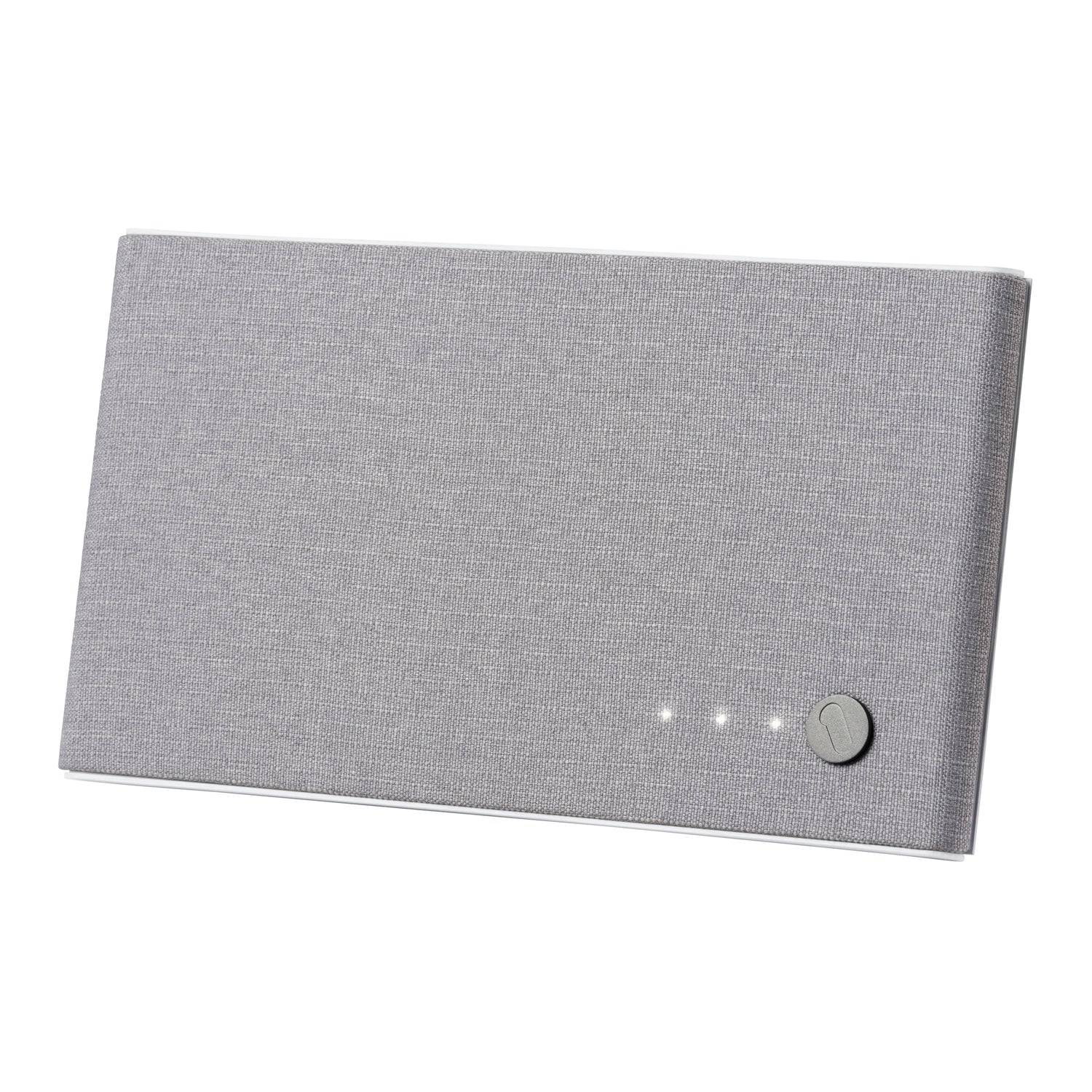 One For All Amplified Indoor Digital TV Antenna, Ultimate Gray Fabric, with up to 60-Mile Reception Range, 14460