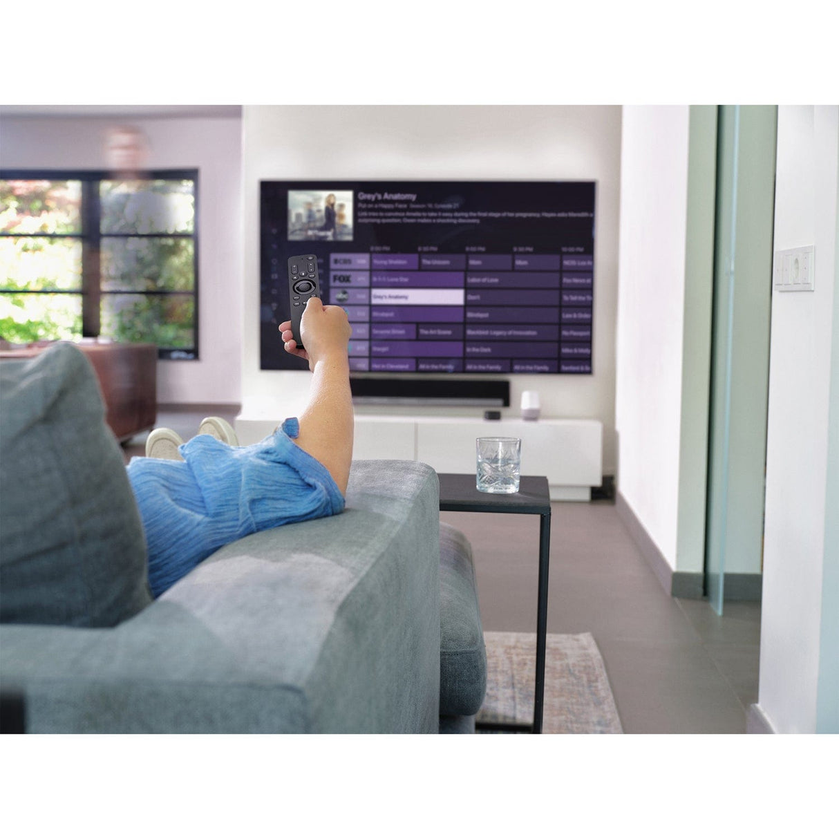 One For All URC1110 3-Device Apple TV Remote, Black