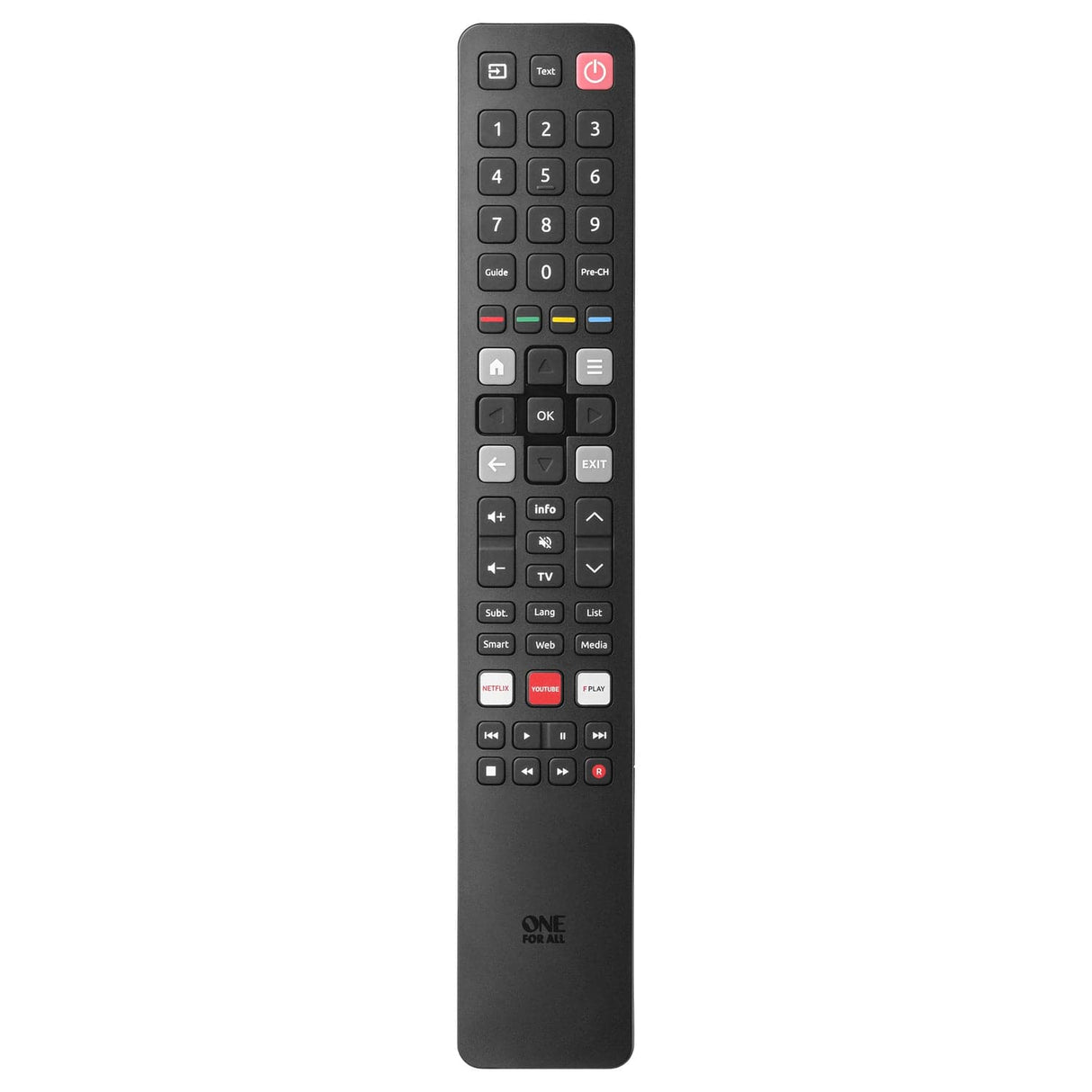 One For All Replacement Remote for TCL TVs