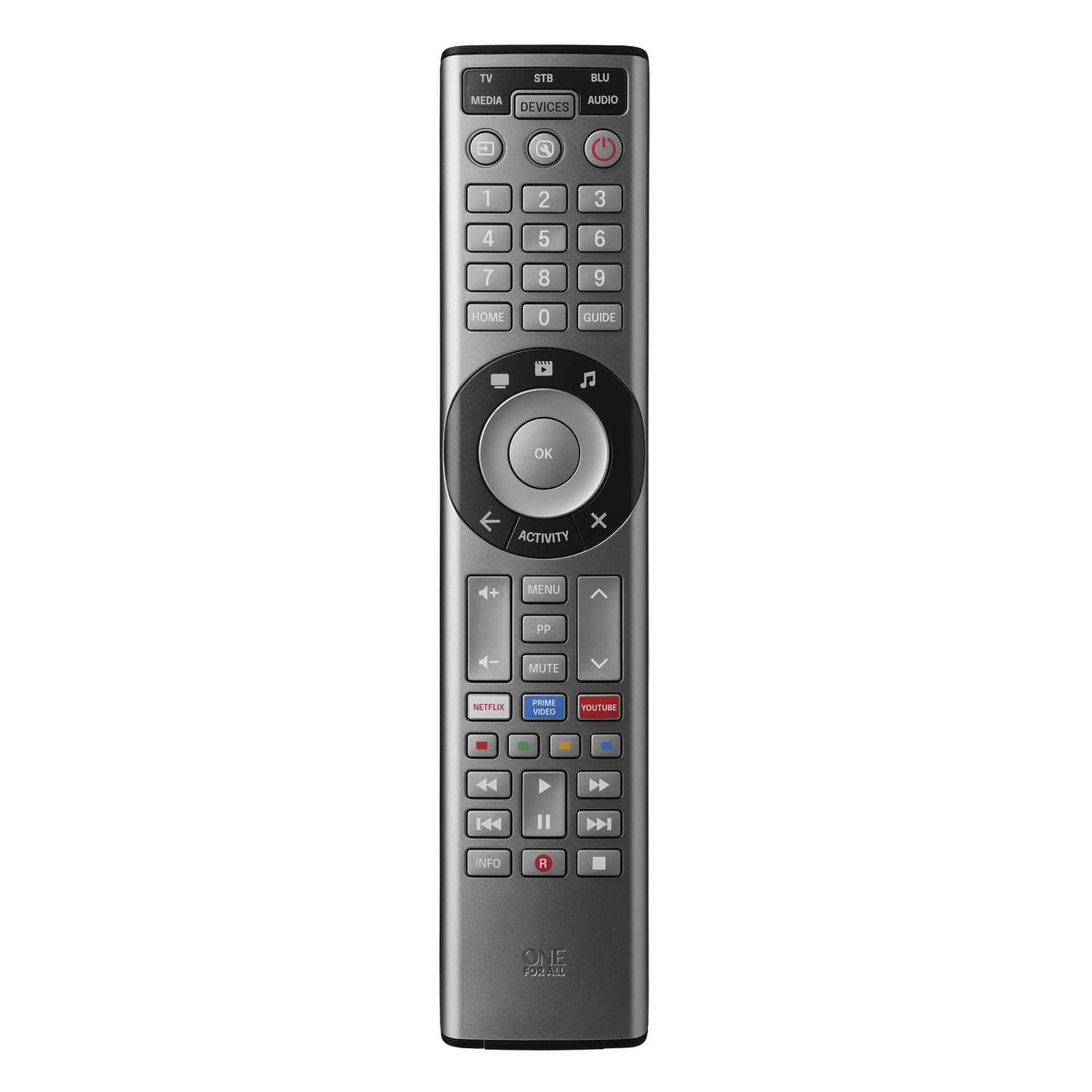 One For All Smart Control Pro 5-Device TV Remote