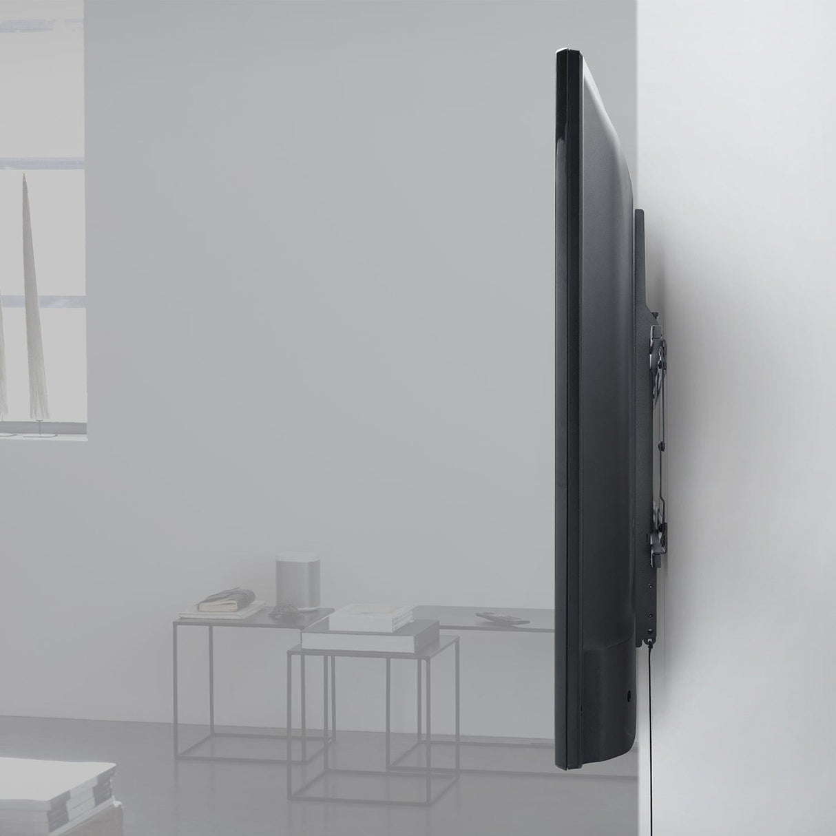 One For All SOLID Series 42-In. to 100-In. Universal Low-Profile Flat TV Wall Mount