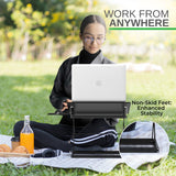 Uncaged Ergonomics CD4 Adjustable Standing Desk Converter for Laptops