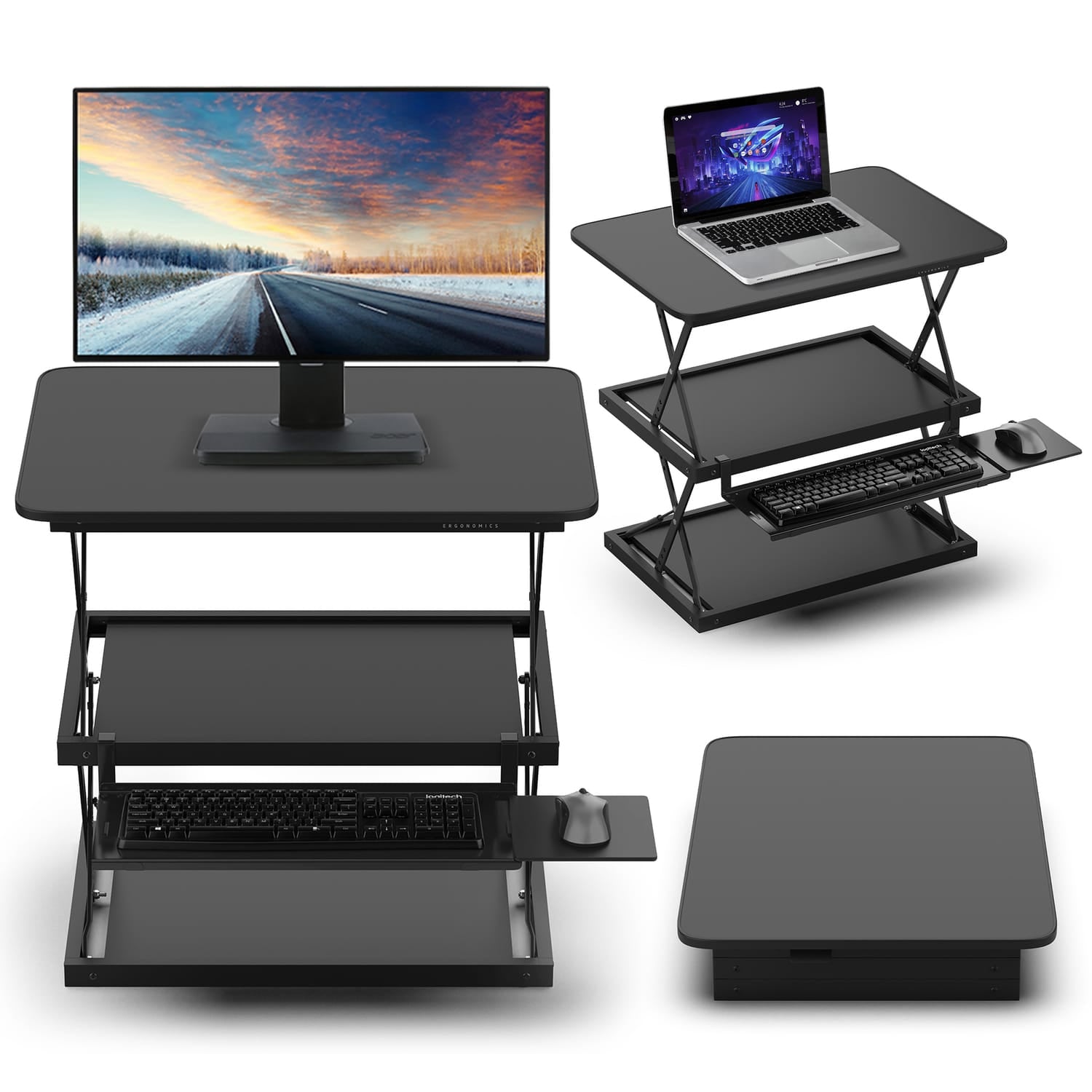 Uncaged Ergonomics CHANGEdesk Adjustable Standing Desk Converter