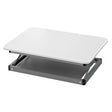 Uncaged Ergonomics CHANGEdesk Mini Desktop Standing Desk Converter, White