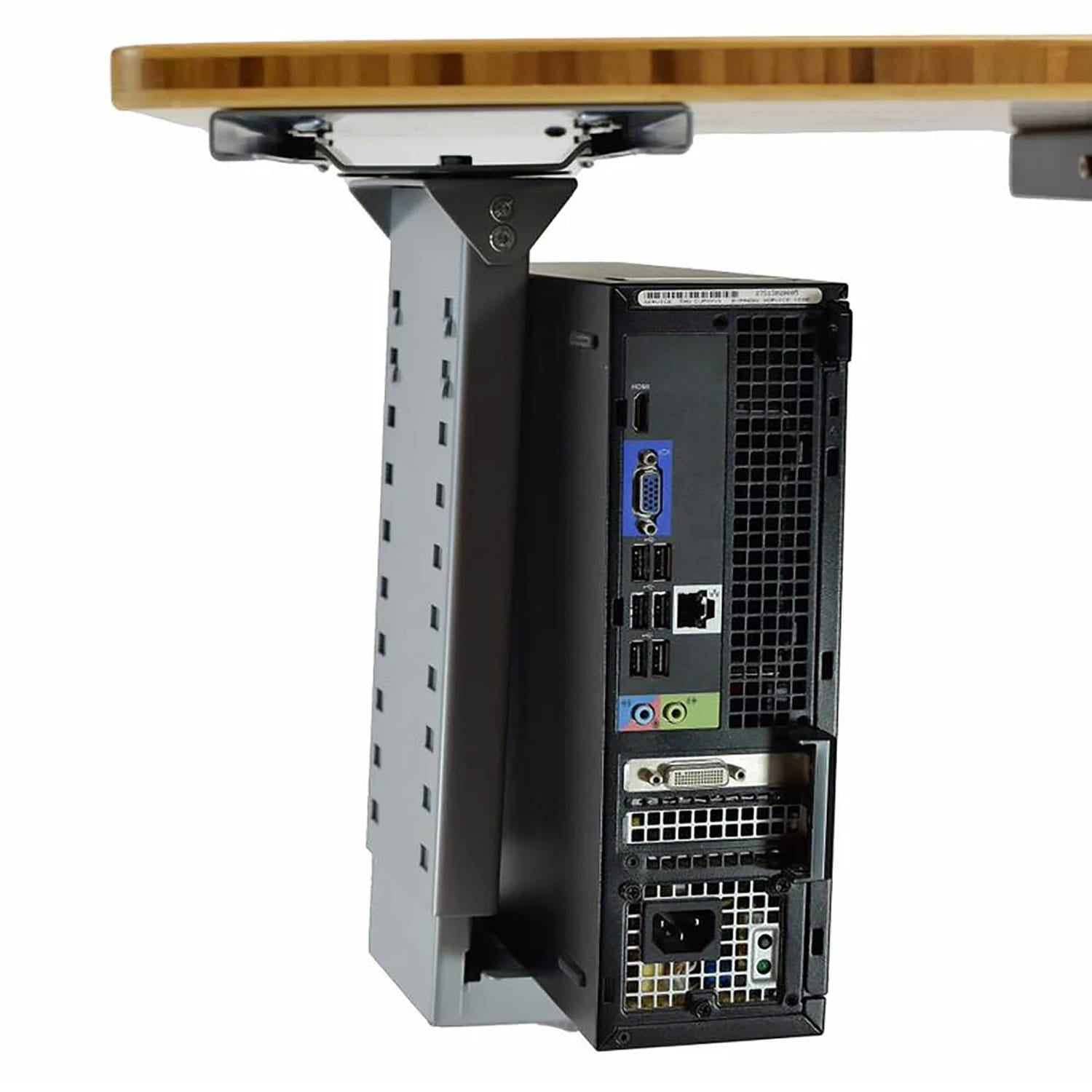 Uncaged Ergonomics CPU1 Under-Desk Steel CPU Holder