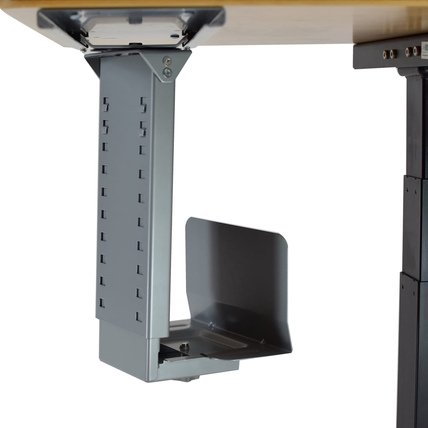 Uncaged Ergonomics CPU2 Under-Desk Steel CPU Holder