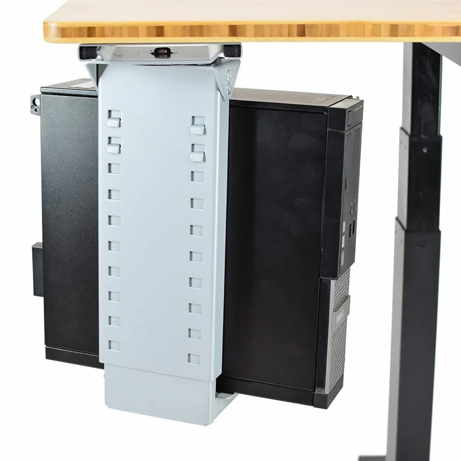 Uncaged Ergonomics CPU2 Under-Desk Steel CPU Holder