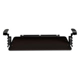 Uncaged Ergonomics KT4 Clamp-on Under-Desk Slide-Out Ergonomic Keyboard Tray, Black
