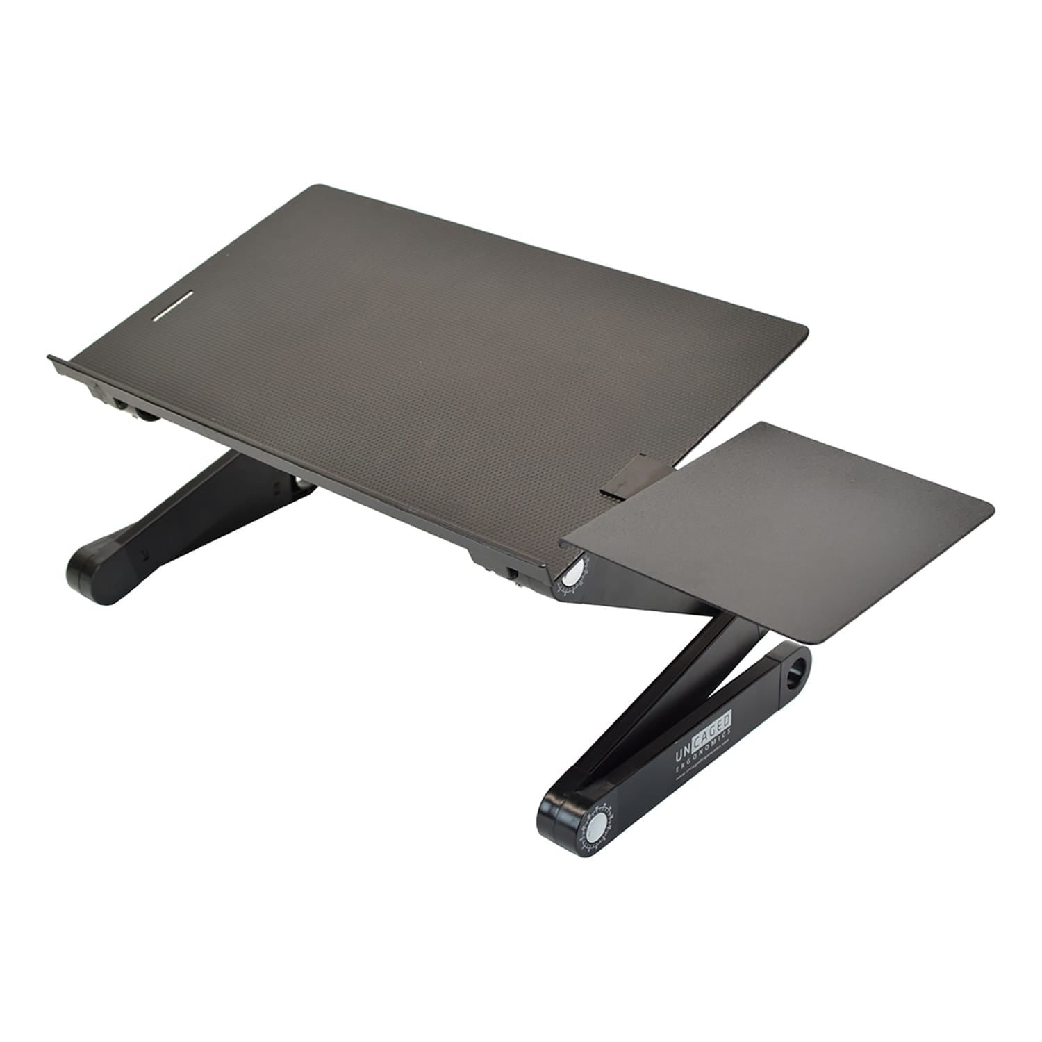 Uncaged Ergonomics WorkEZ Best Adjustable Laptop Stand and Lap Desk for Laptops