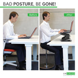 Uncaged Ergonomics WorkEZ Best Adjustable Laptop Stand and Lap Desk for Laptops