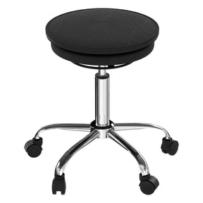 Uncaged Ergonomics Wobble Stool Air Adjustable-Height Rolling Balance Stool, Black