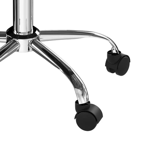 Uncaged Ergonomics Wobble Stool Air Adjustable-Height Rolling Balance Stool, Black