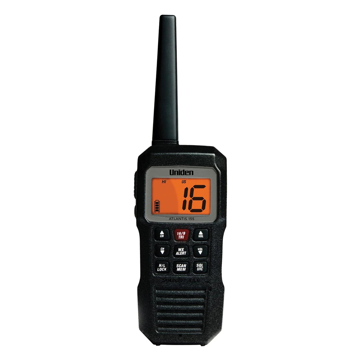 Uniden ATLANTIS 155 Floating Handheld 2-Way VHF Marine Radio
