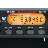 Uniden Bearcat Compact Analog Mobile/Base Scanner, BC355N