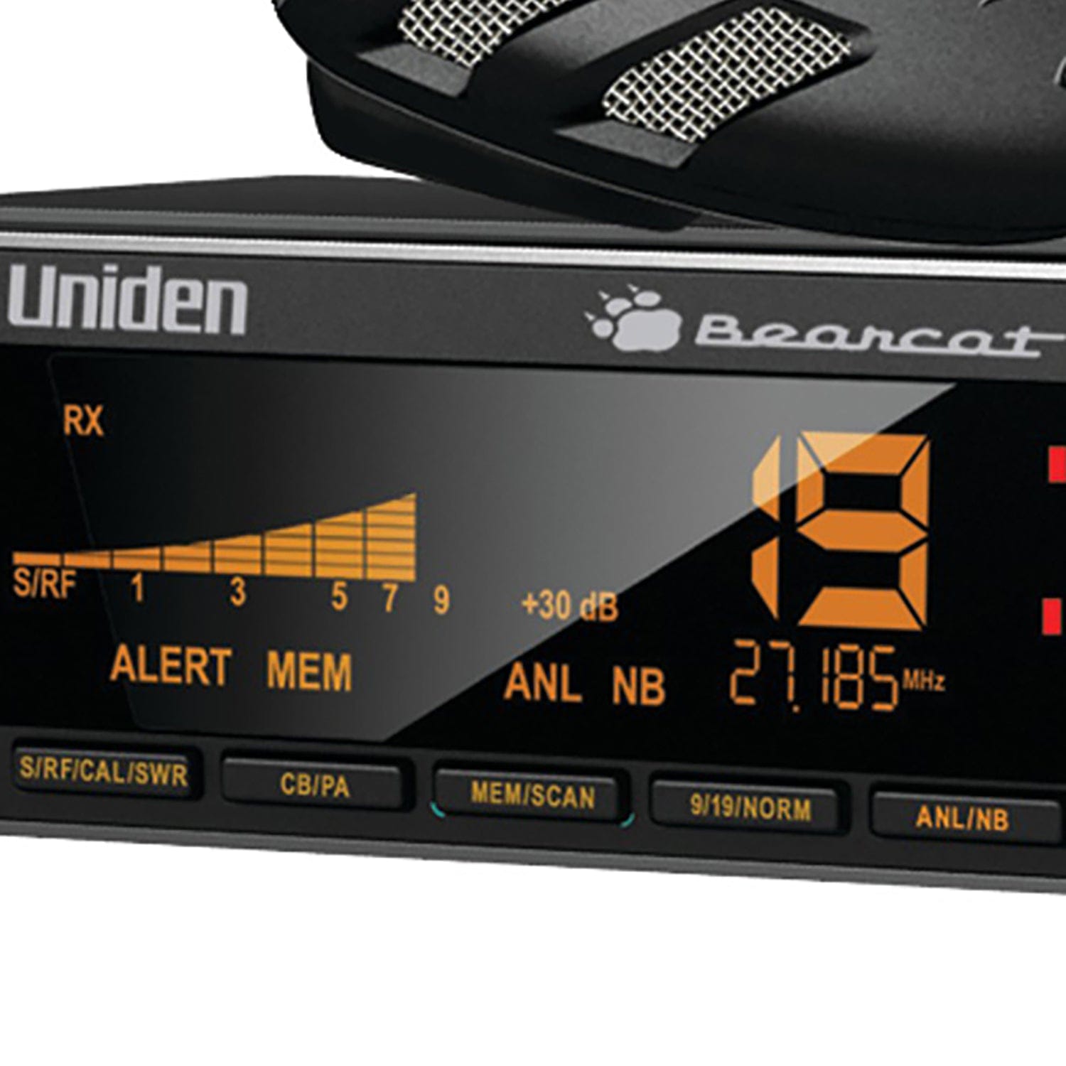Uniden Bearcat 980 SSB 40-Channel CB Radio with 7-Color Digital Display