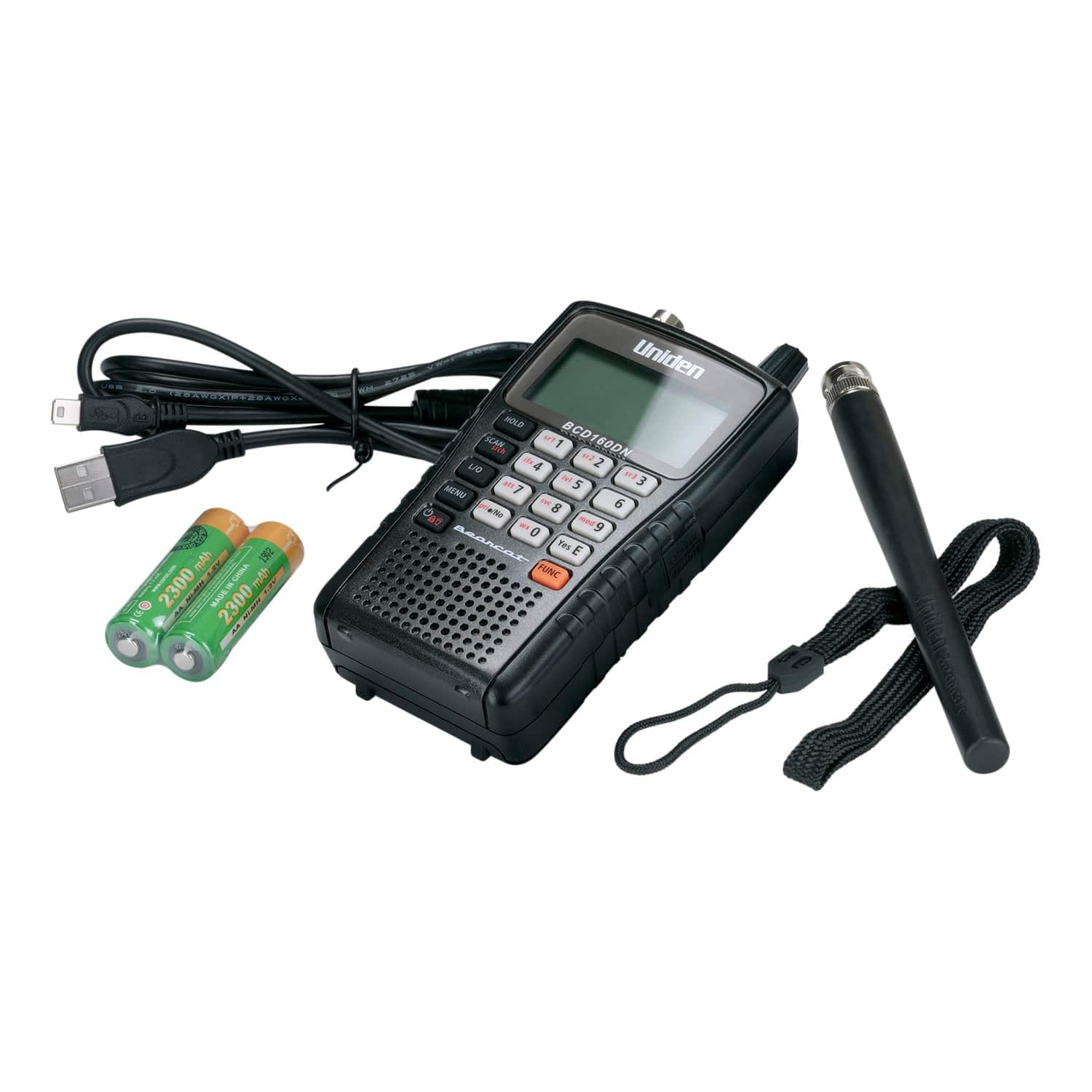 Uniden Bearcat Handheld Digital Scanner, BCD160DN