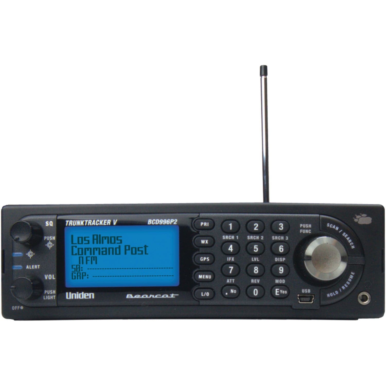 Uniden TrunkTracker V Digital Mobile Scanner