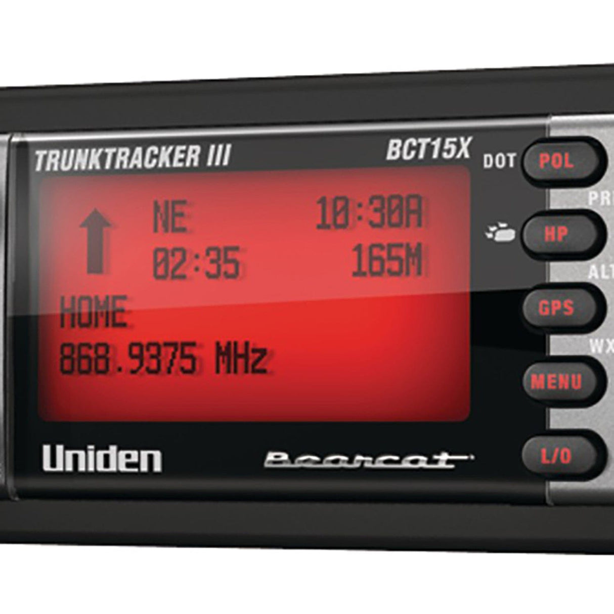 Uniden Bearcat Analog Scanner with BearTracker Warning System