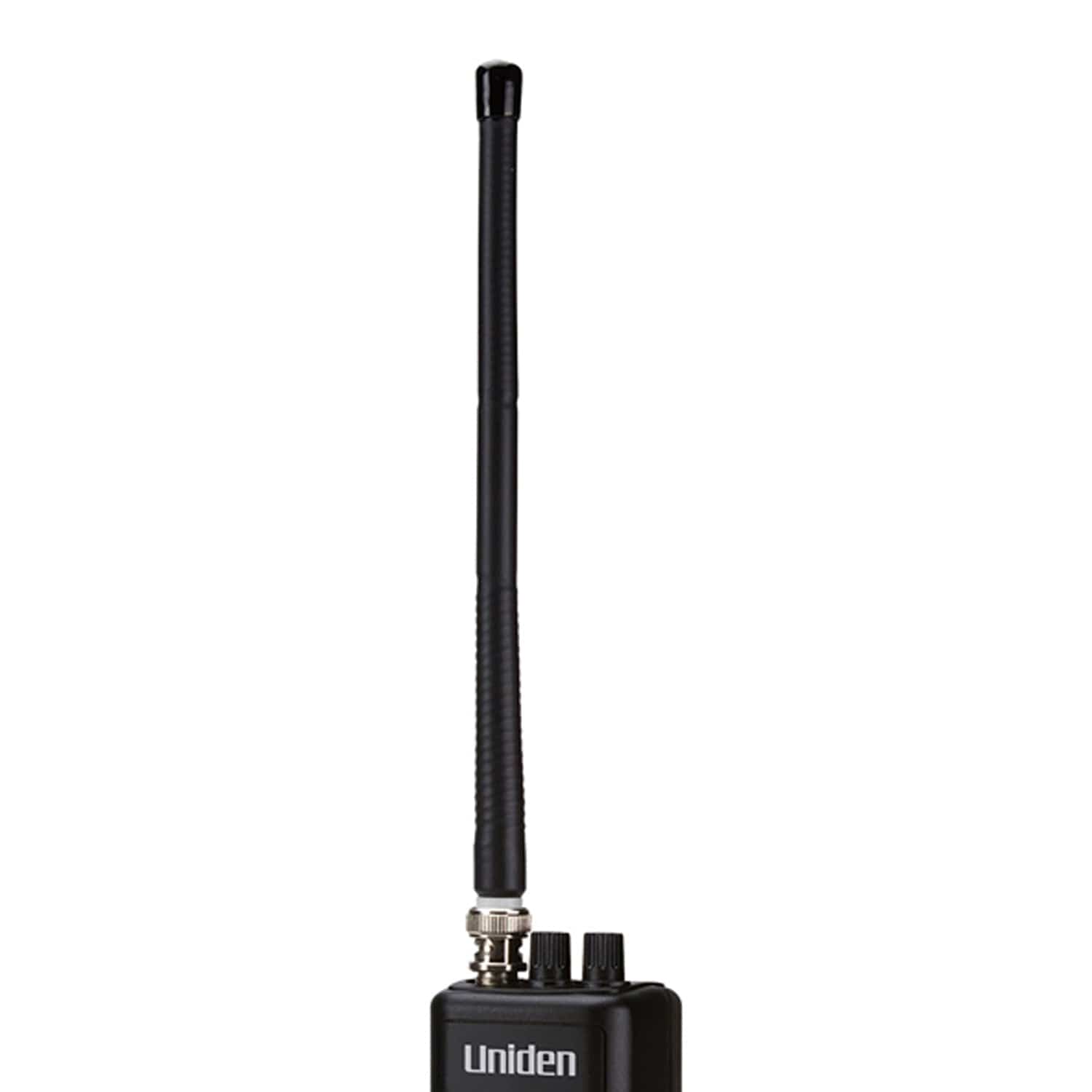 Uniden Pro Series 40-Channel Handheld CB Radio with Whip Antenna, Black, PRO401HH
