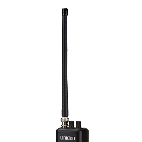 Uniden Pro Series 40-Channel Handheld CB Radio with Whip Antenna, Black, PRO401HH