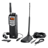 Uniden Pro Series 40-Channel Handheld CB Radio with Magnet-Mount Antenna, Black, PRO501TK