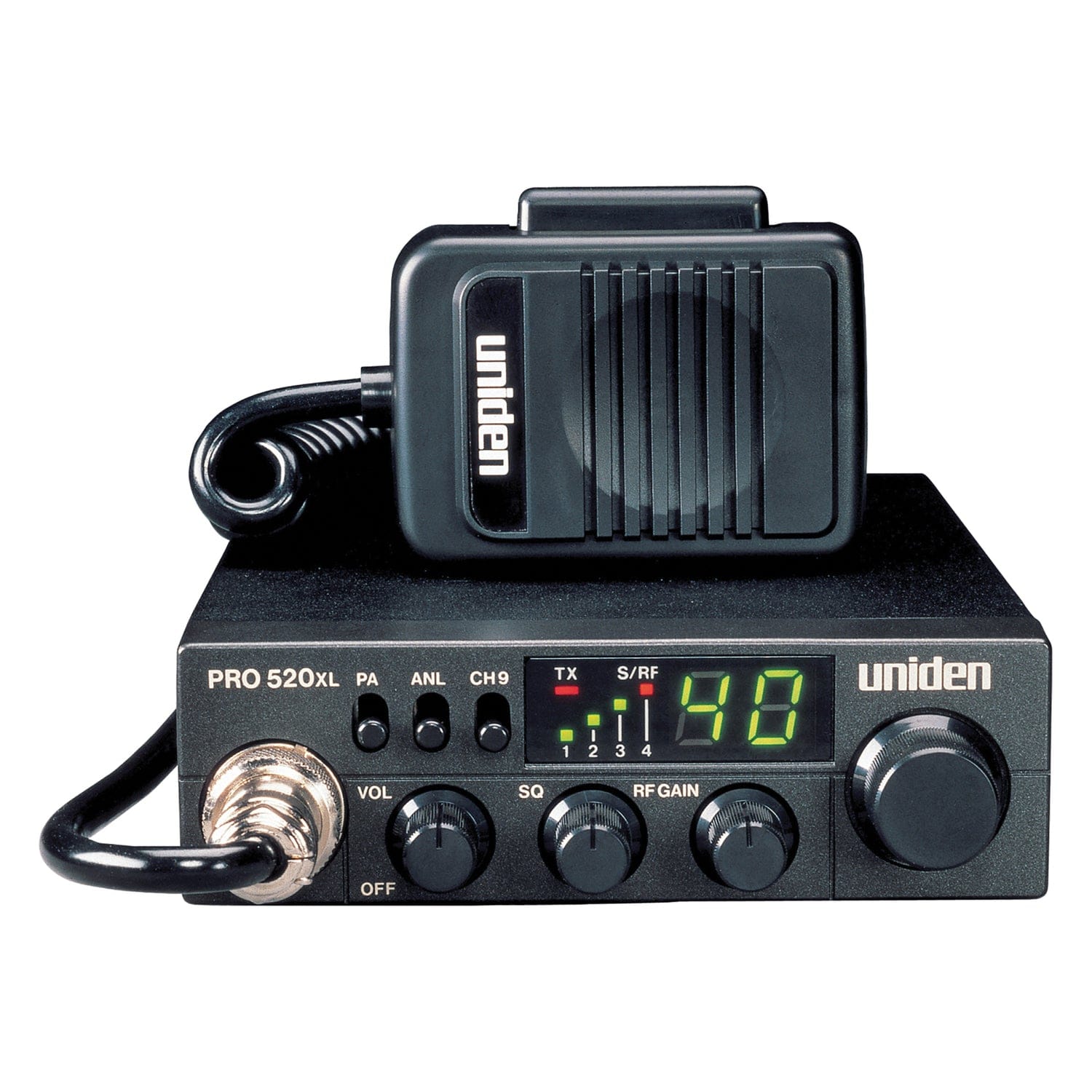 Uniden Professional Series 40-Channel Compact CB Radio, PRO520XL
